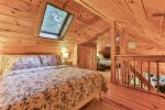 View of loft area